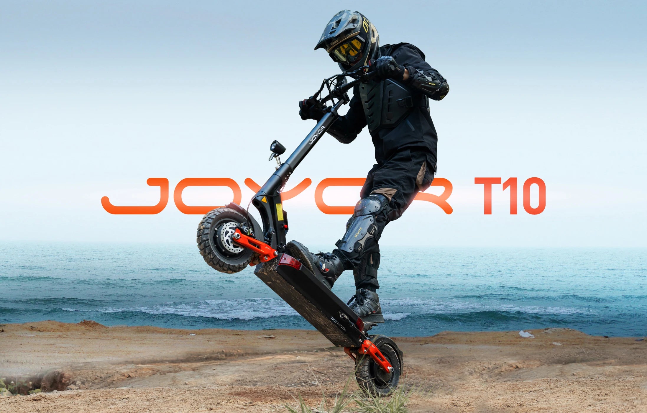 JOYOR T10 Adult Electric Scooter with Dual 1000W Motors