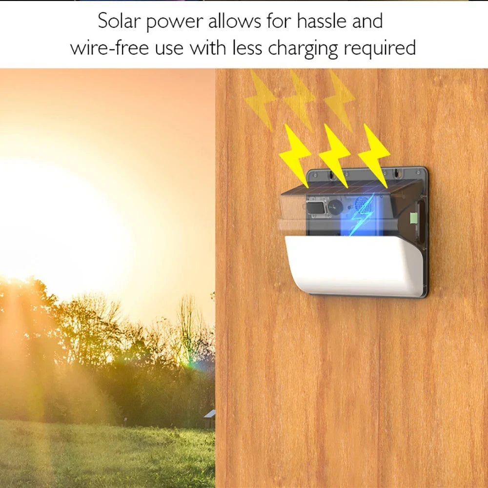 2K 5MP Solar Security Camera with Color Night Vision