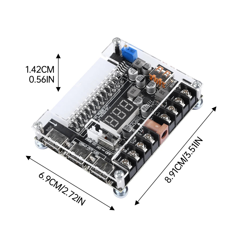 20/24-Pin ATX Power Breakout Board, Case Options