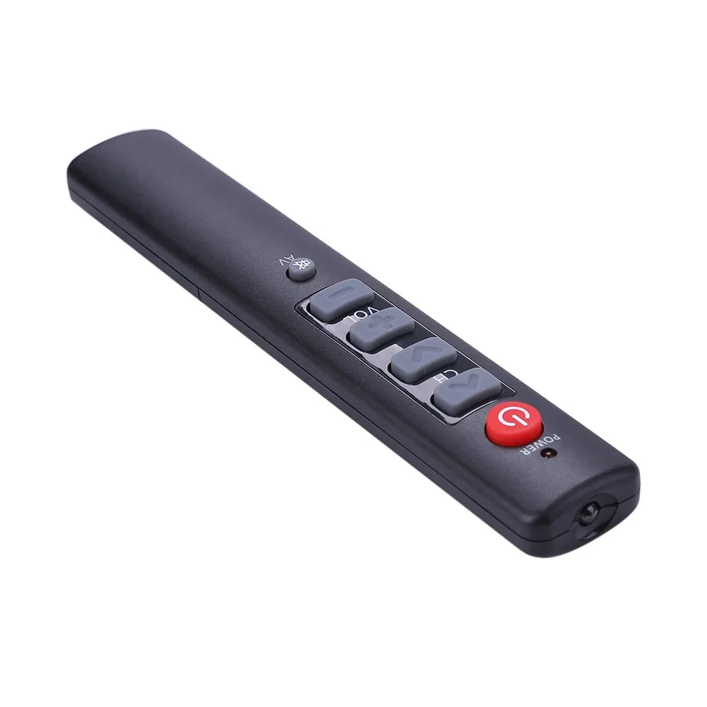 Six-Button Learning IR Remote for Compatible TV and AV Devices