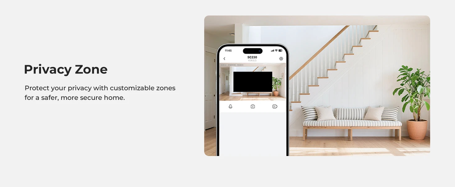 IMILAB SC230 2.5K Indoor Wi-Fi Security Camera with AI Detection