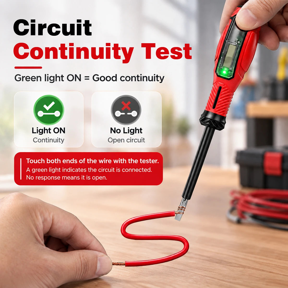 LY86D Digital AC Voltage Tester Pen