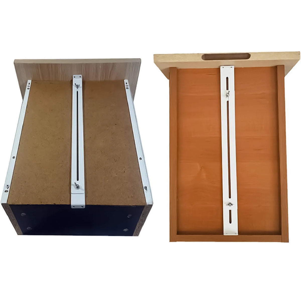 Kit de suportes de apoio e reforço para gavetas metálicas