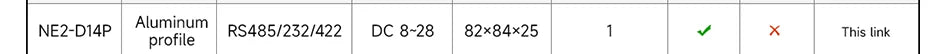 NE2-D14P Πύλη Serial-to-Ethernet