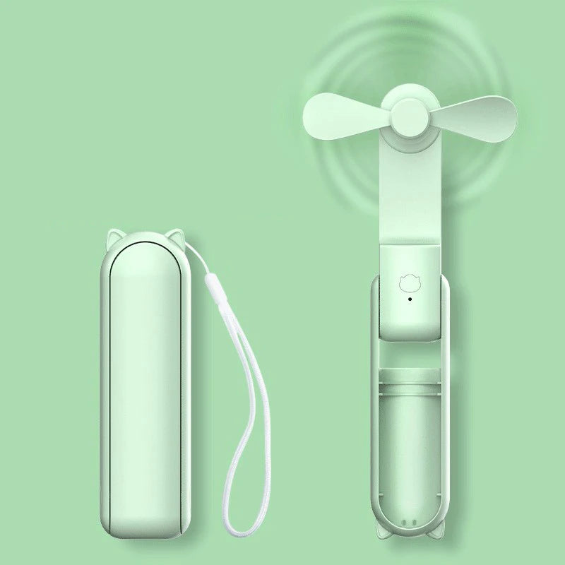 Foldable Rechargeable Handheld Fan