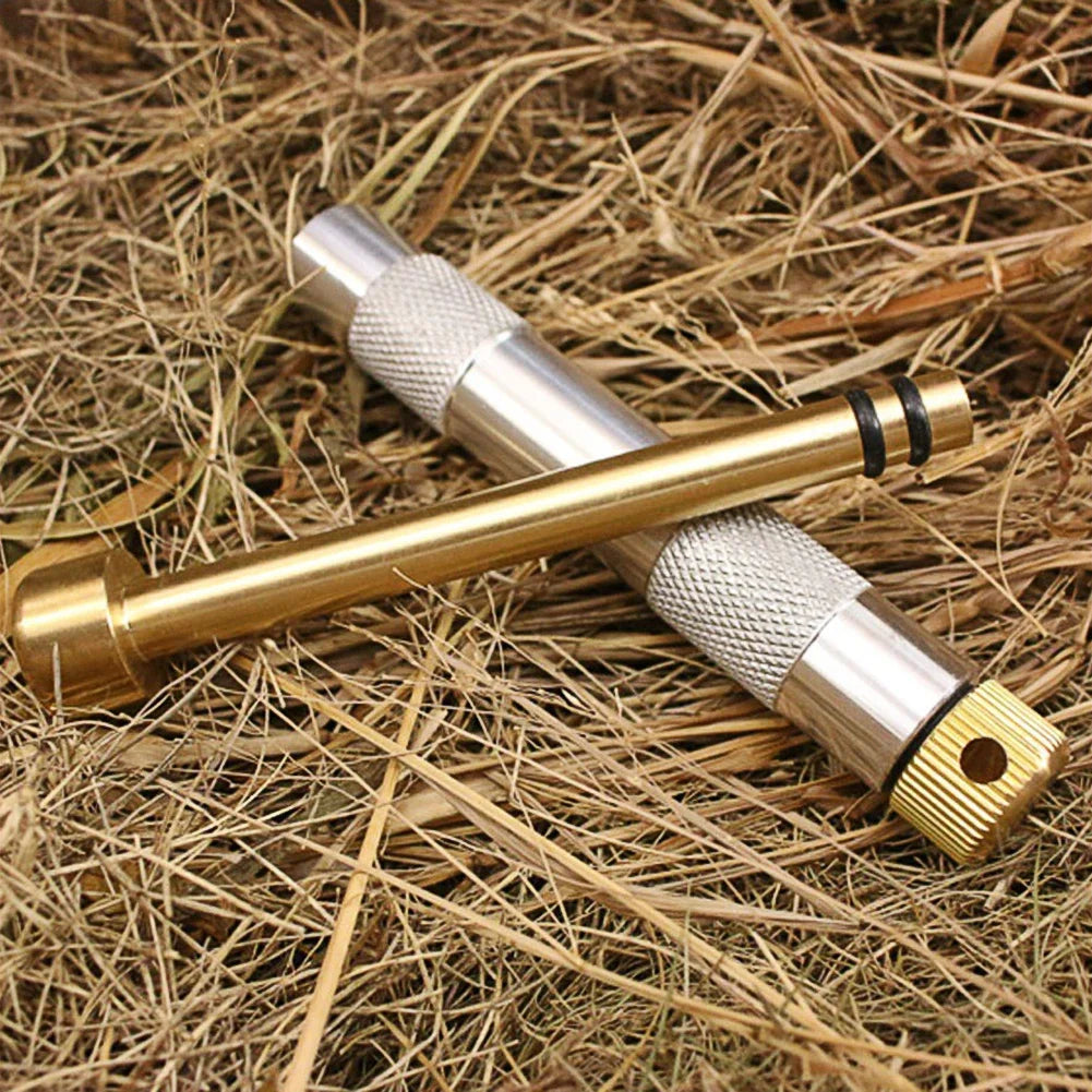 Kompresjonsfjerpistol for camping