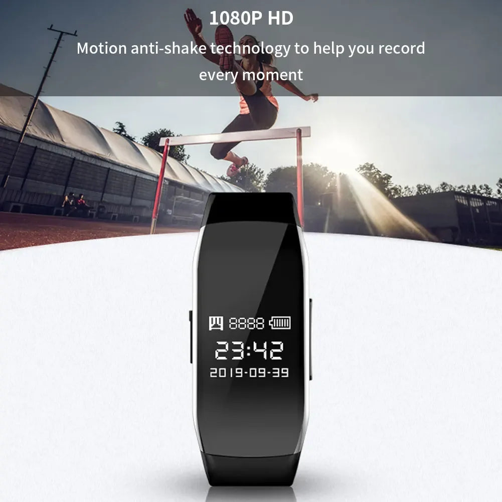 8-256GB Video Mini Camera Watch Audio Voice Recorder Bracelet USB Flash Driver Dictaphone Noise Reduce Sound Recording Wristband