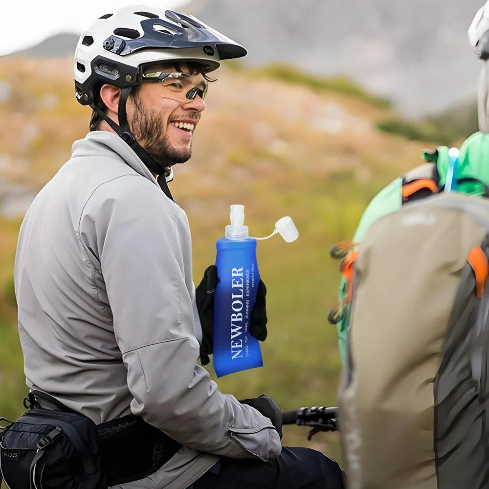 NEWBOLER Breathable Hydration Vest Trail Running Backpacks Lightweight Cycling Run Jogging Marathon Backpack Riding Climbing Bag