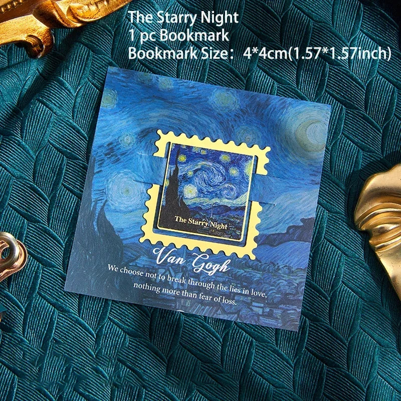 1 Pc Vintage slika zlatna metalna oznaka za knjige kvadratni valoviti oblik okvira pokloni hvala za pisce nastavnike prijatelje ljubitelje knjiga