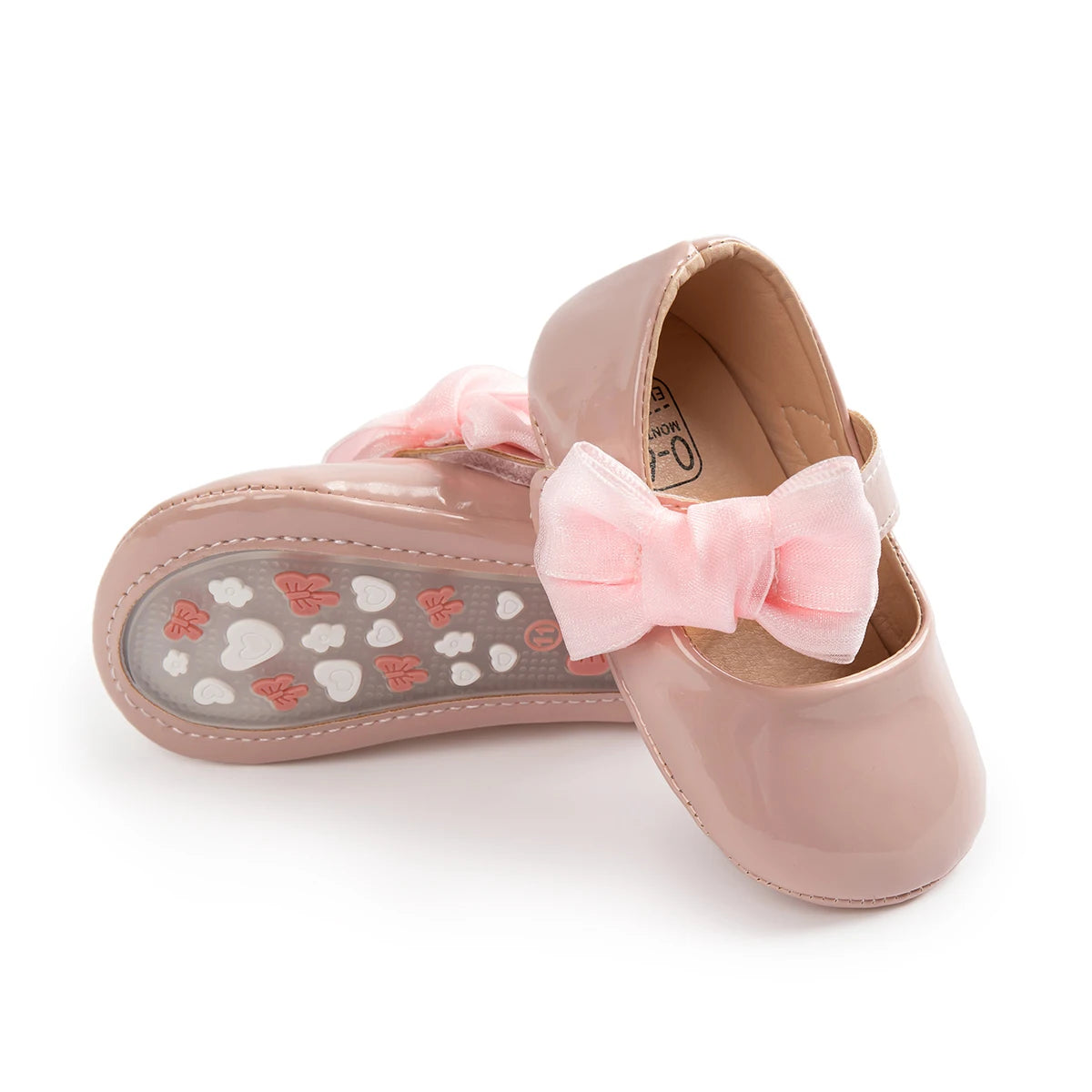 Baby Princess PU Toddler Shoes with Bow