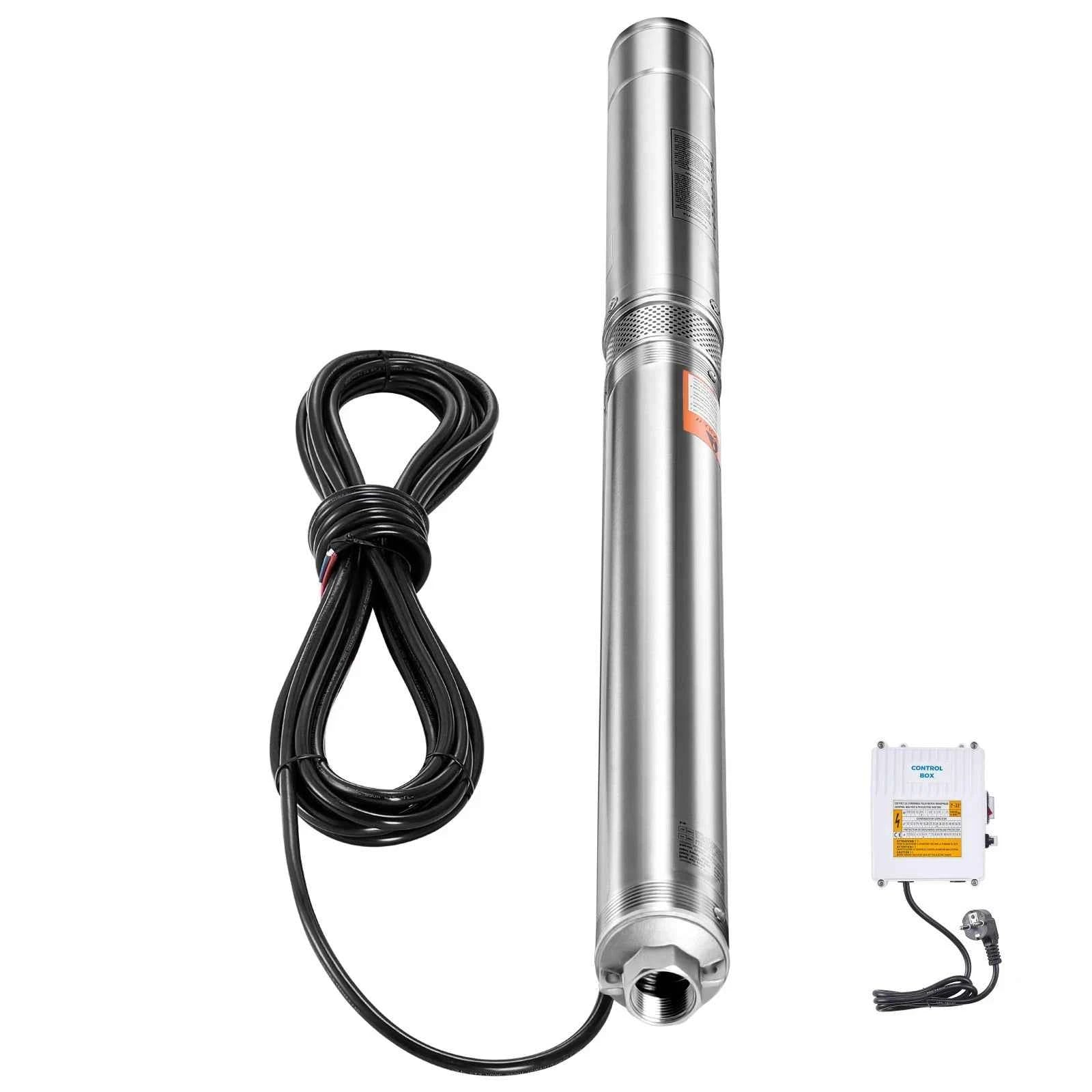 Deep Well Submersible Pump 230V with 65.65 ft Cord