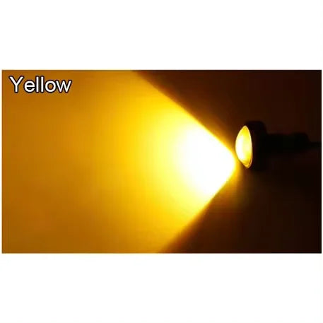 4/10/20PCS 18MM Motorcycle LED Eagle Eye Driving Lights Super Bright DRL Daytime Running Lights Reversing Stop Signal Light