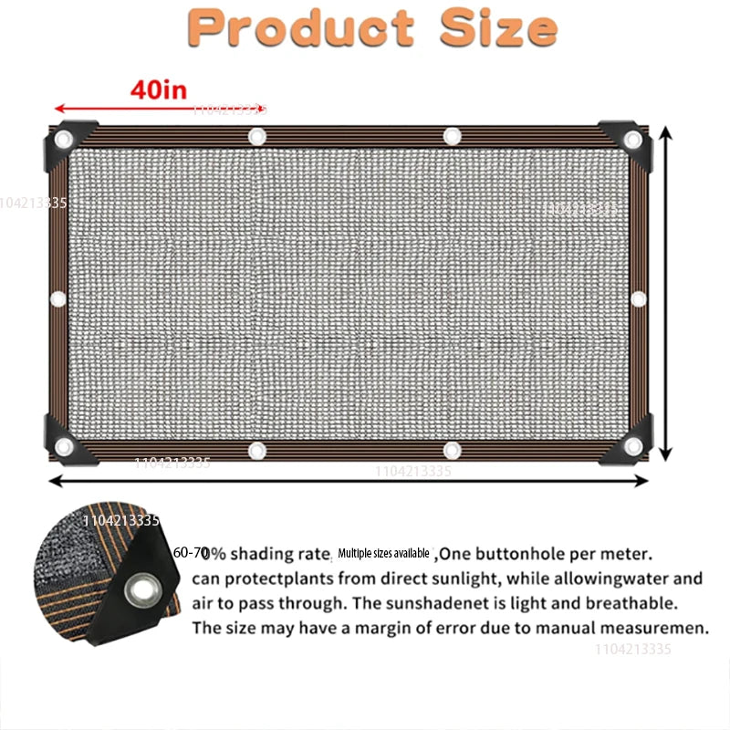 HDPE Garden Shade Net for Greenhouses, Canopies and Pavilions