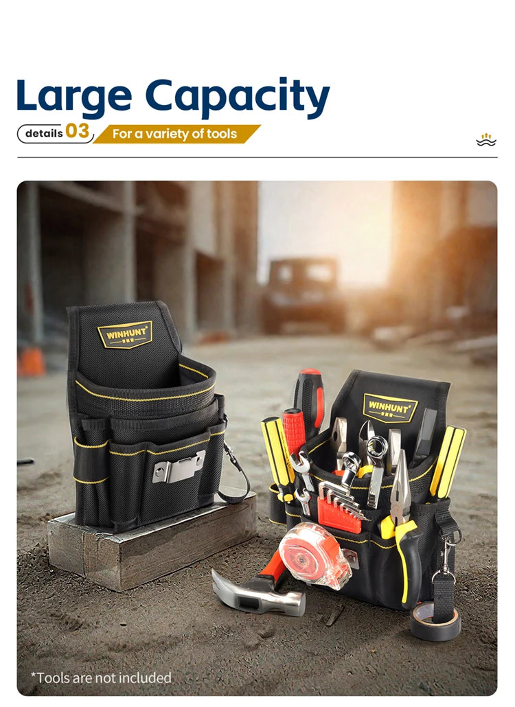 Electrician's Waist Tool Bag