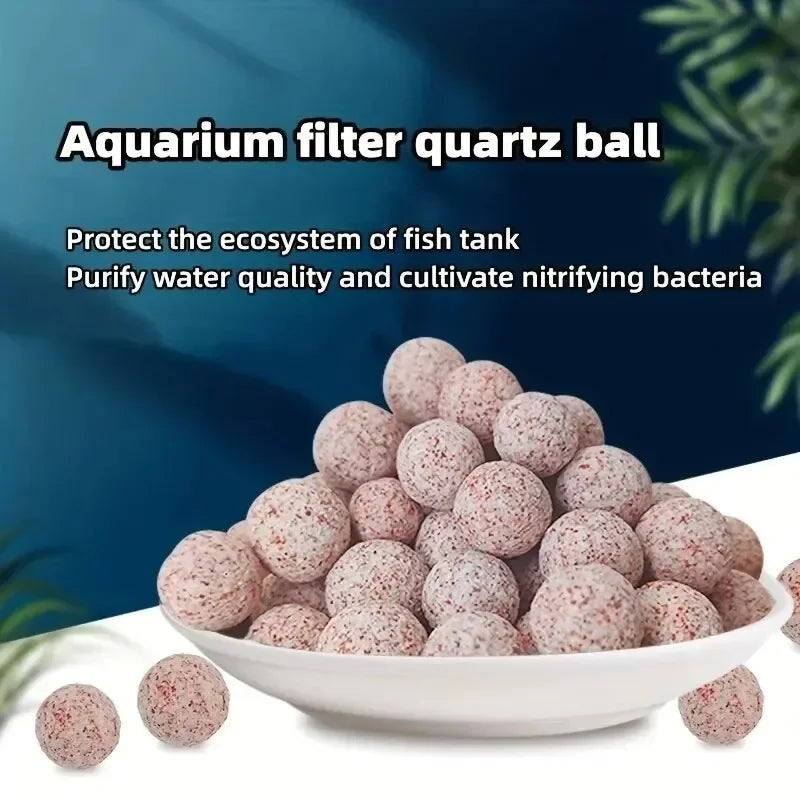 Bolas filtrantes porosas para acuario, 500g