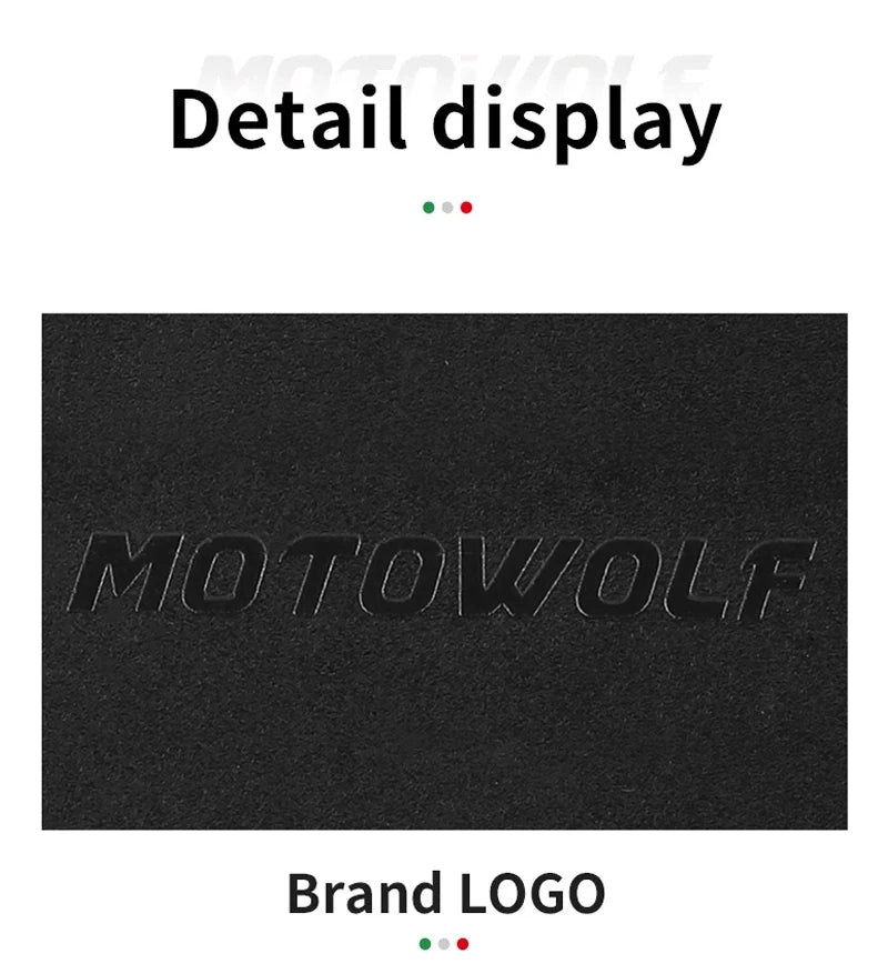 Motorcycle Wireless Charging Phone Mount with 360° Rotation Holder
