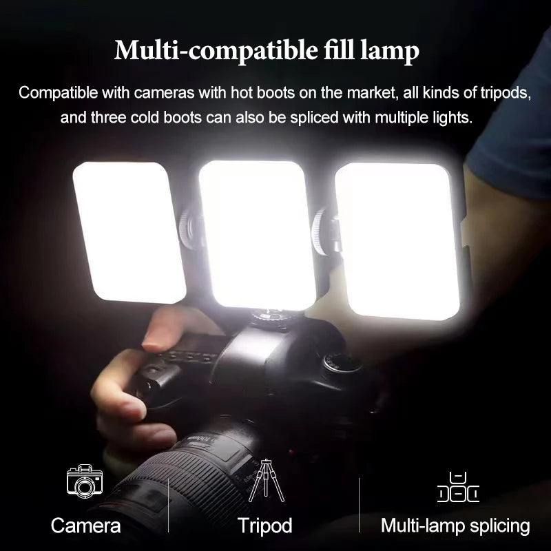 Rechargeable Ring Light - RGB and Tricolour Options
