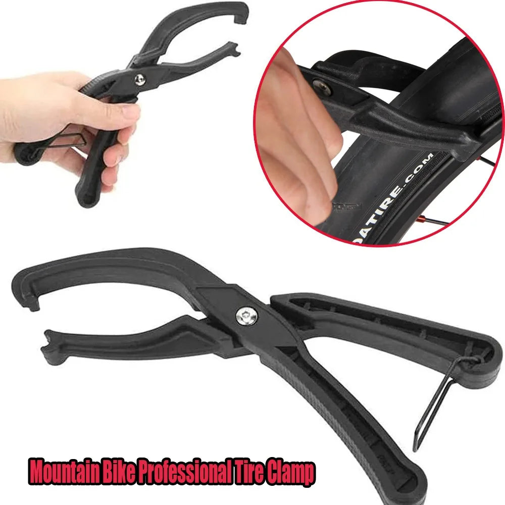 Spring-Loaded Bicycle Tyre Bead Pliers