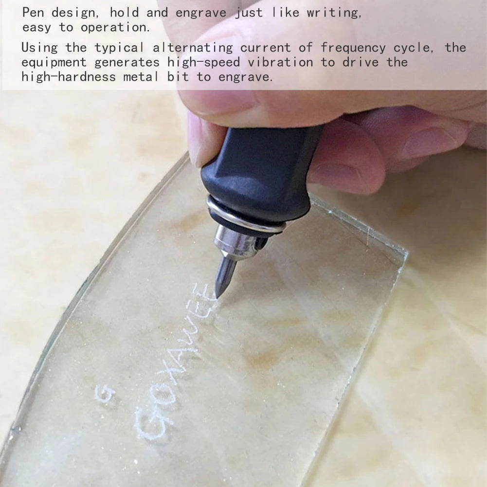 25 W Electric Engraving Pen for Metal, Glass and Wood