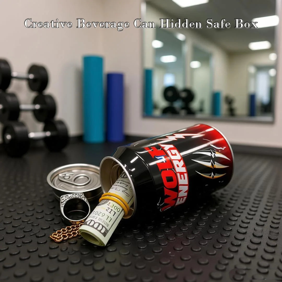 Hidden Safe Can for Cash Jewelry Pills – Discreet Storage Box