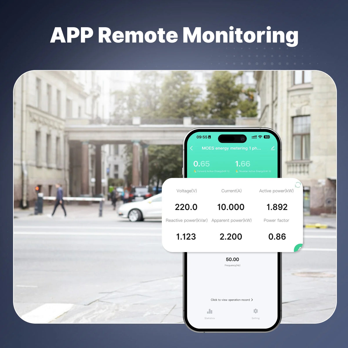Wi-Fi Single-Phase Energy Meter with CT Clamp