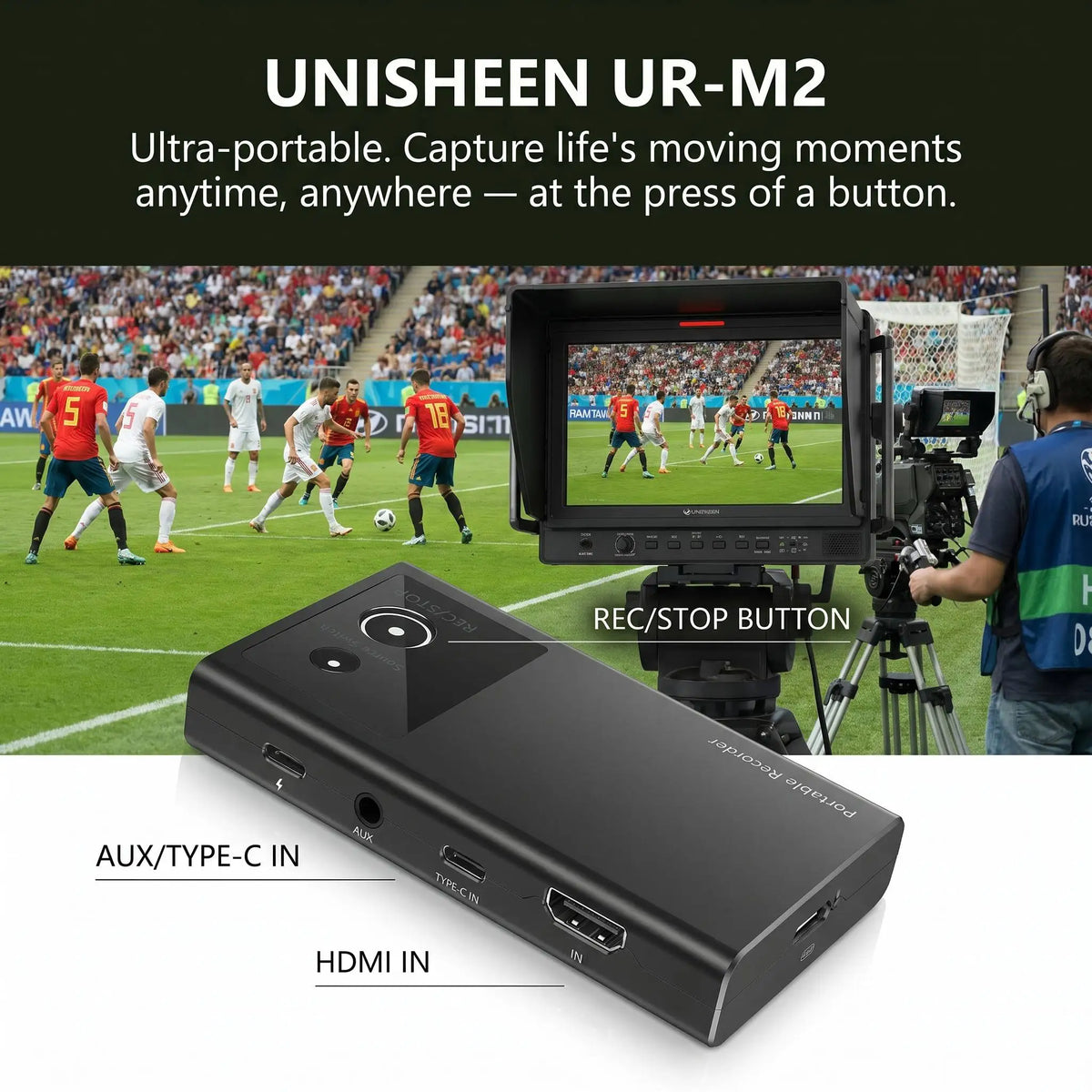 Portable Video Recorder Capture Box HDMI DisplayPort to MicroSD - Spy-shop.com