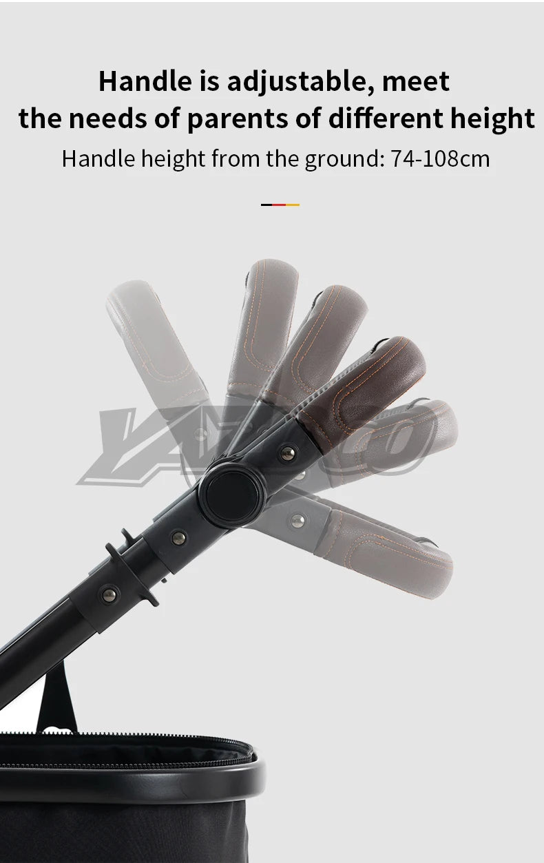 3‑in‑1 Multifunction Baby Stroller with Car Seat