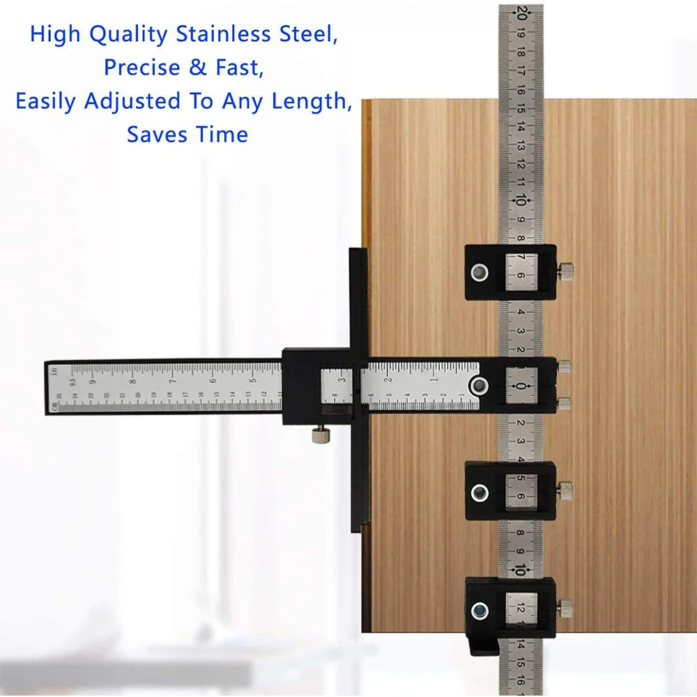 Adjustable Cabinet Handle Drilling Guide