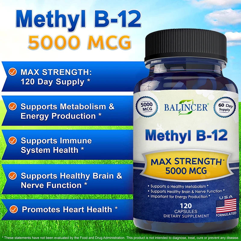 Vitamin B12 ve formě kapslí