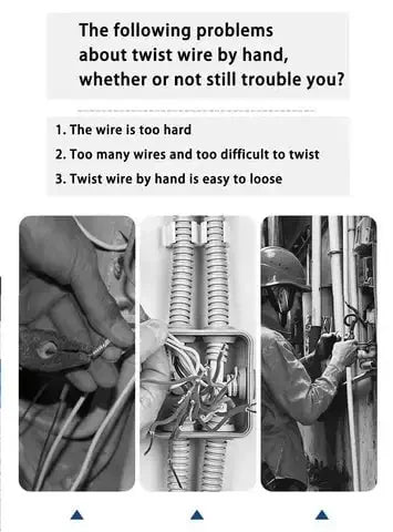 1PC Wire Twisting Tools Quickly Twister Electrician Artifact for Power Drill Drivers Twisted Connector Cable Device Multi-tool