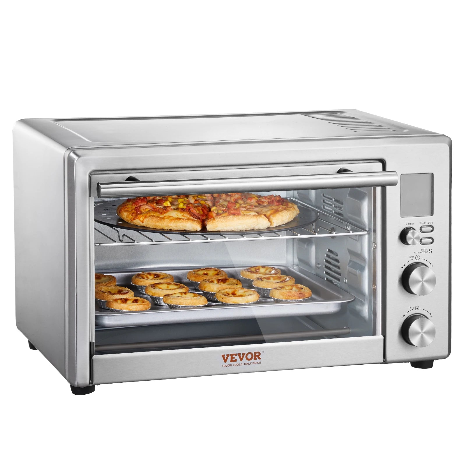 10-in-1 Convection Oven 28L Countertop Oven with Rotisserie