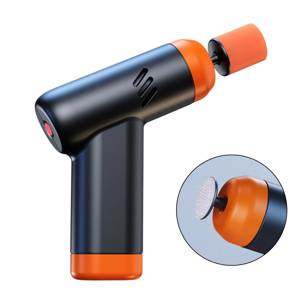 Mini Electric Polisher with Five Sponge Heads