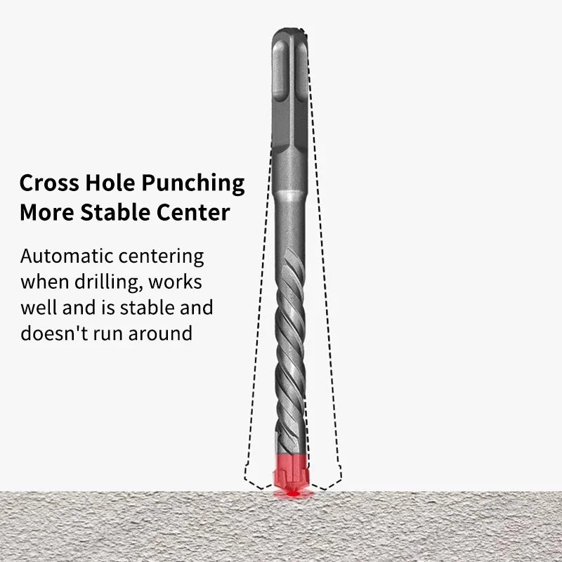 Optionen für 160-mm-SDS-Plus-Steinbohrer