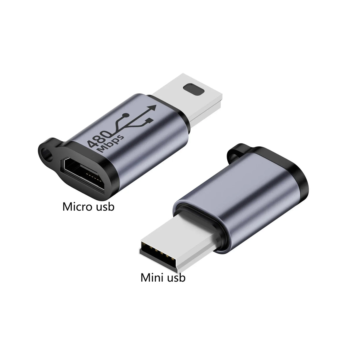 Adaptér USB konektora - možnosti typu C, Micro alebo Mini
