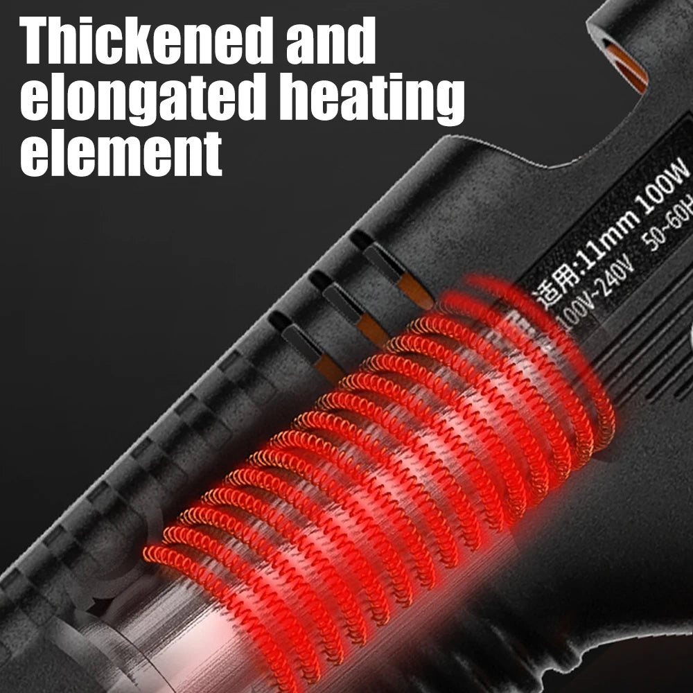 Mains Hot-Glue Gun for 11 mm Sticks