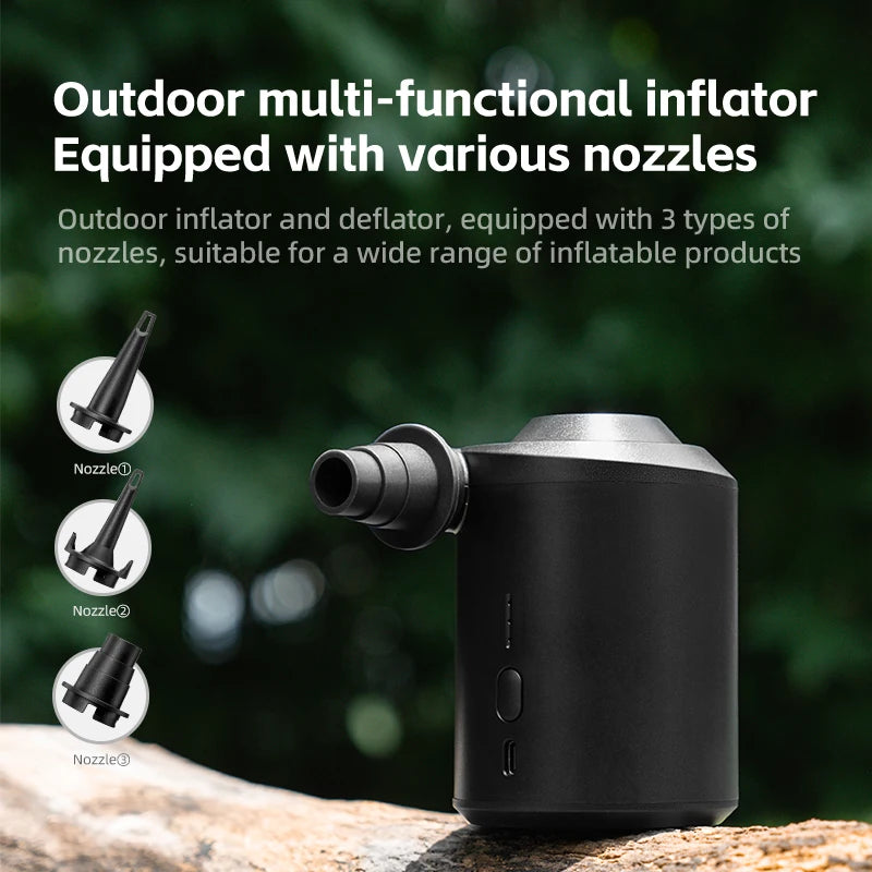 Wireless Electric Air Pump for Mattresses, Pools, and Inflatables