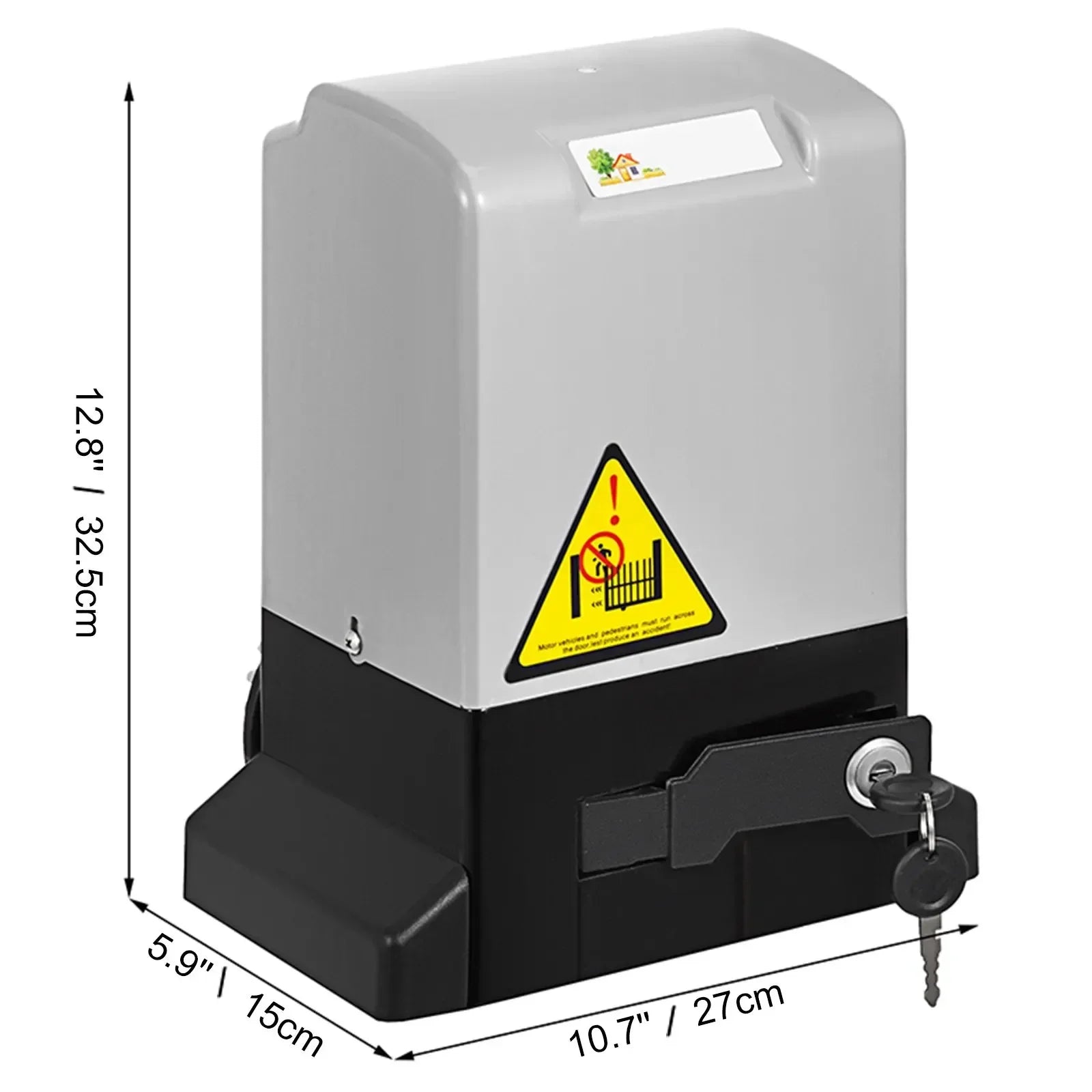 Automatic Sliding Gate Opener Kit 600kg with Remote & 4m Rack