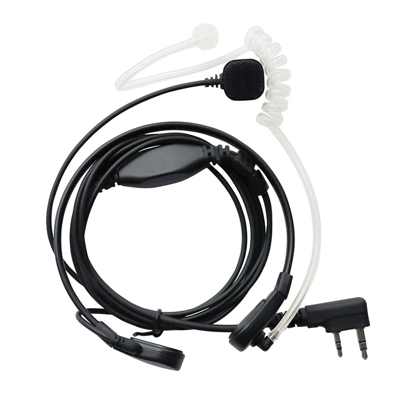 Grlo-mikrofon i earpiece za radio s PTT-om