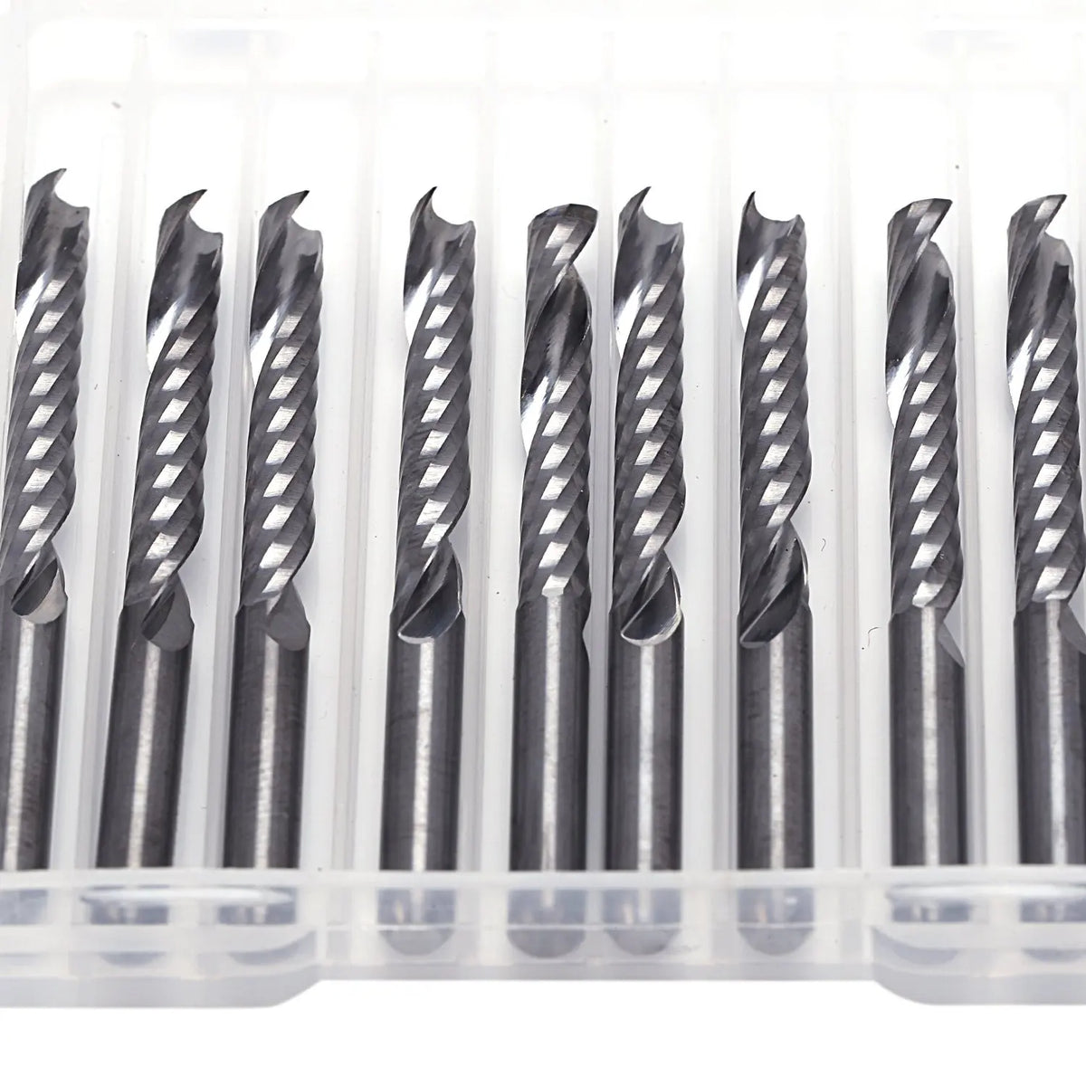 3.175mm Single-Flute CNC Router Bits, 22mm Cut, 10 Pack