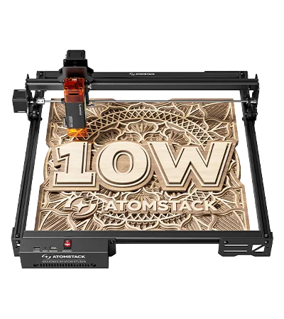 20W Laser Engraver with 400×400mm Area & Bluetooth Control