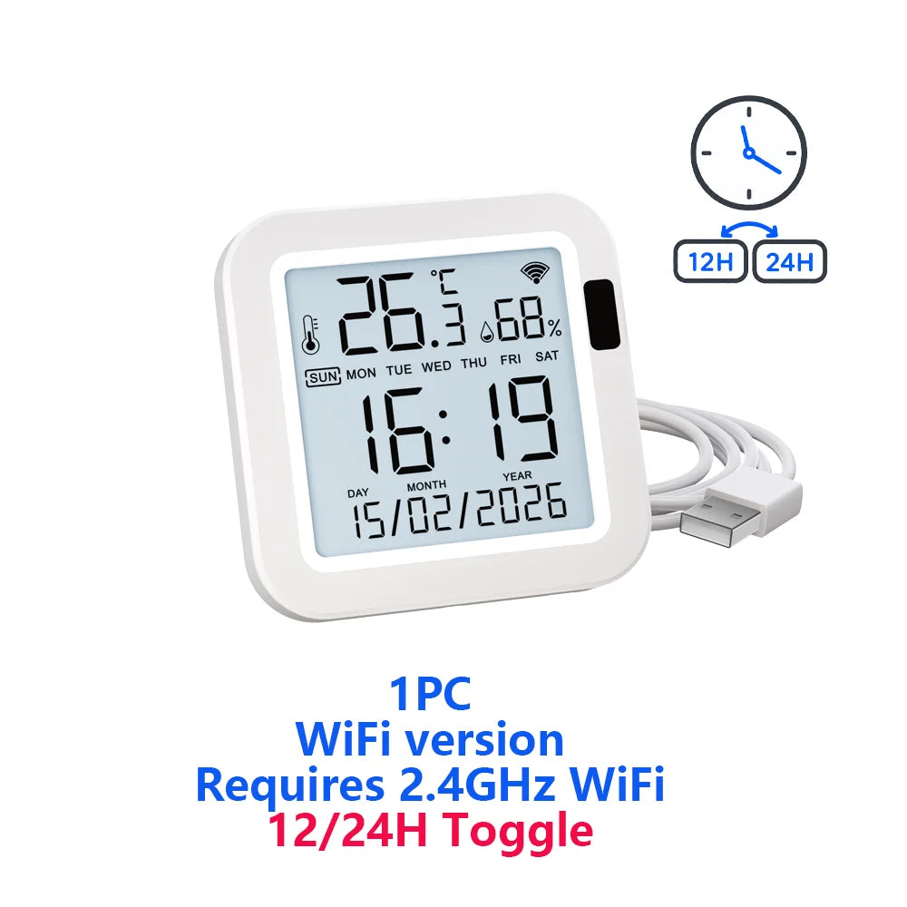 Tuya WiFi senzor temperature in vlage