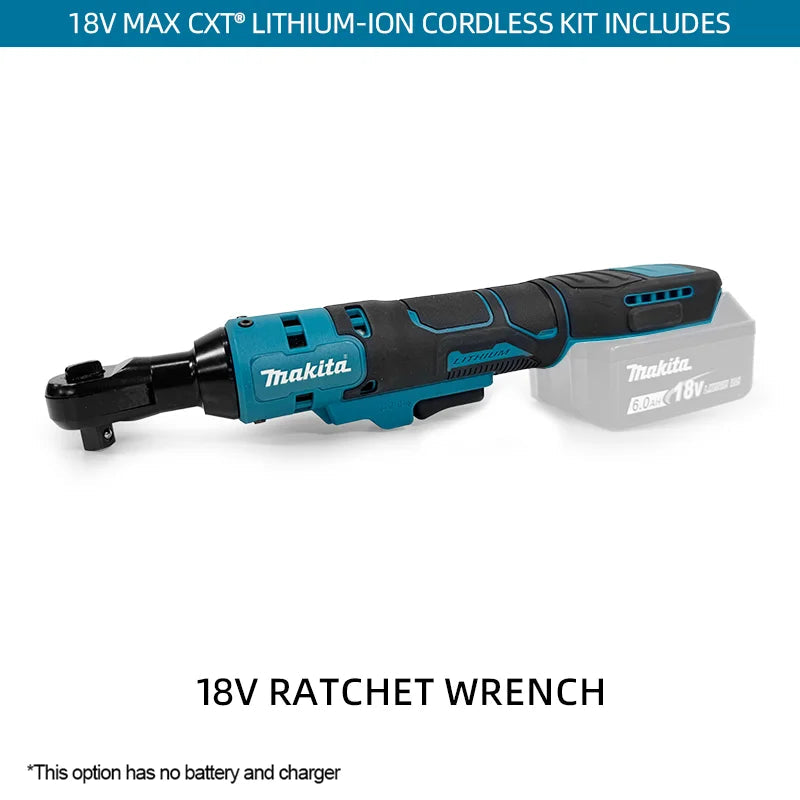 Makita Ratchet Right Angle Wrench Brushless 18V Power Tool 🔧