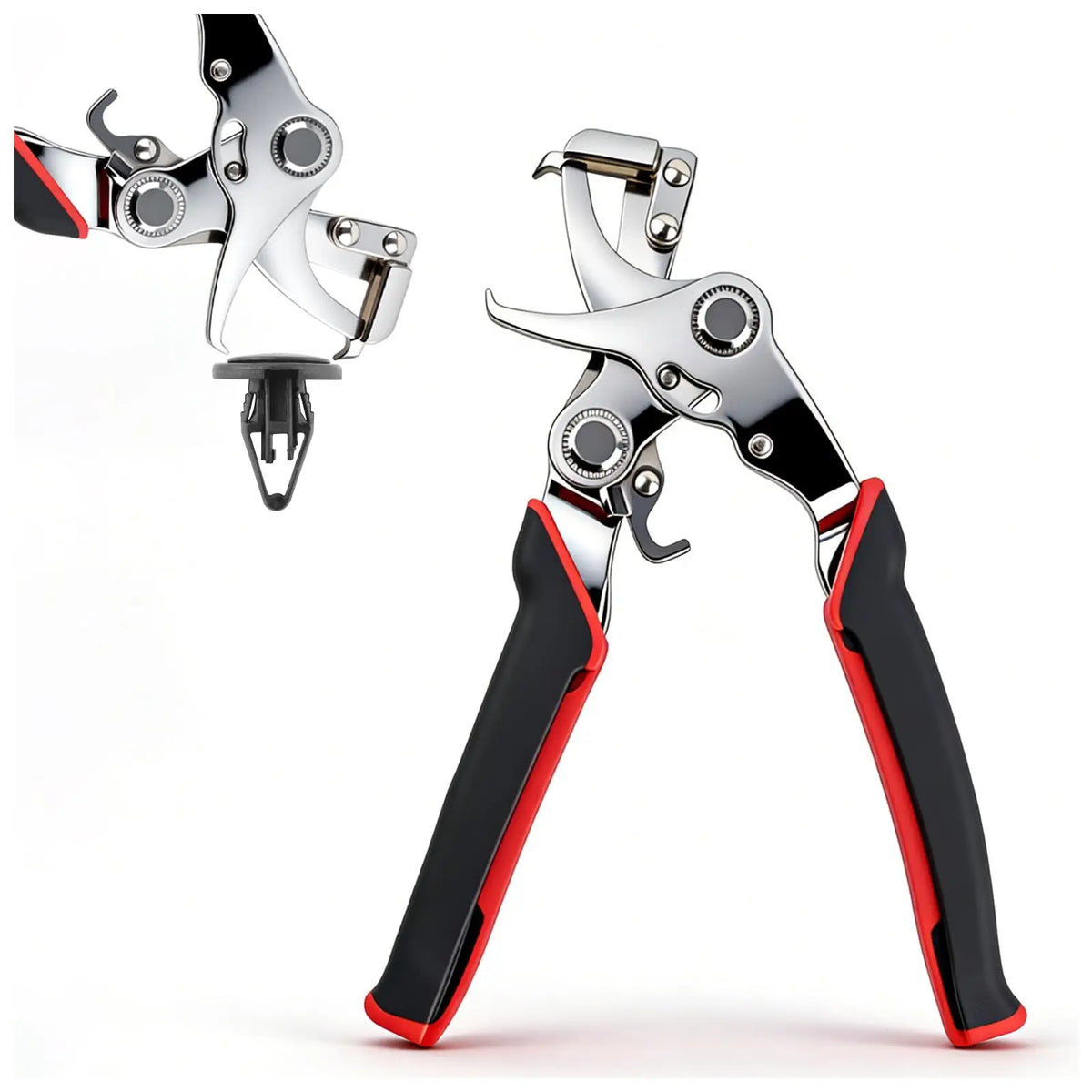 Car Trim Clip Removal Pliers with Spring-Loaded Handle
