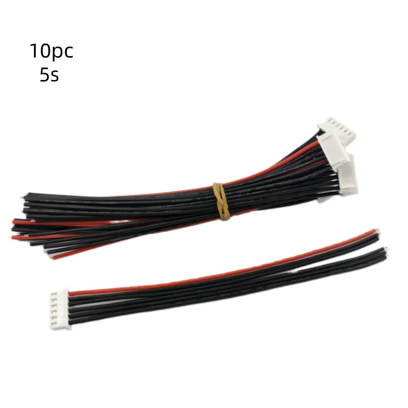 Prívodné vodiče balansovacieho konektora LiPo - balenie 10 ks, 1S až 8S