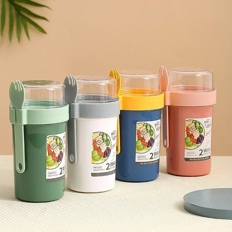 Two-Part Salad and Breakfast Cup, S/L Options