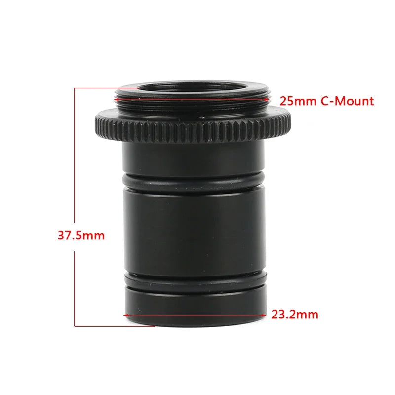 Microscope C-Mount Adapter - Eyepiece Ring Options