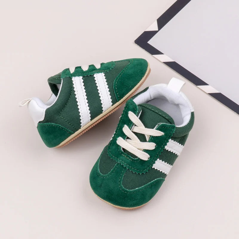 Baby Casual Sports Shoes with PVC Sole