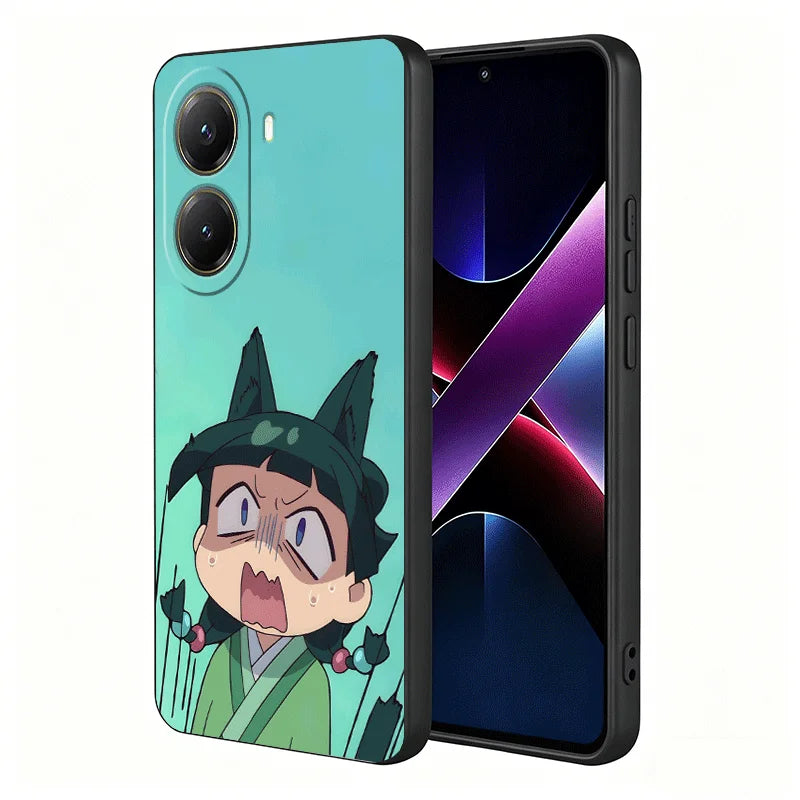 Blødt mønstret telefoncover til Xiaomi Poco og Redmi