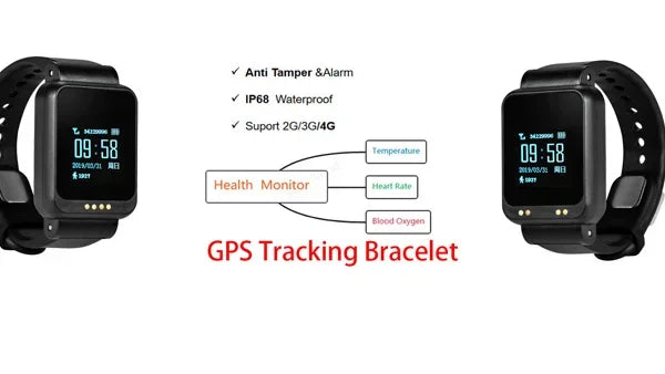 GPS sledilna zapestnica Storilec GPS sledilna ura Karantenska zapestnica SOS zapestnica GPS za zapornika iz Xexuna