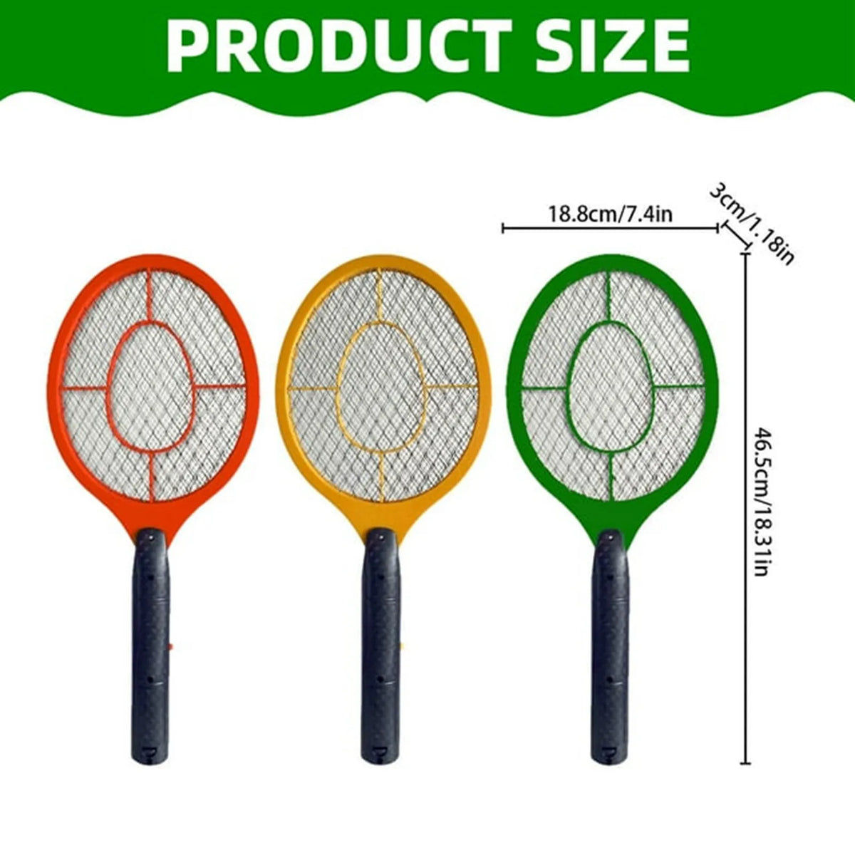Battery-Powered Electric Fly Swatter